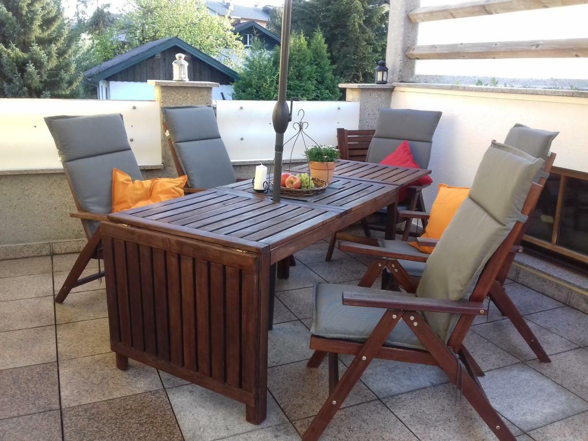 Ferienwohnung Wiesmuehlstrasse Henndorf am Wallersee Dış mekan fotoğraf