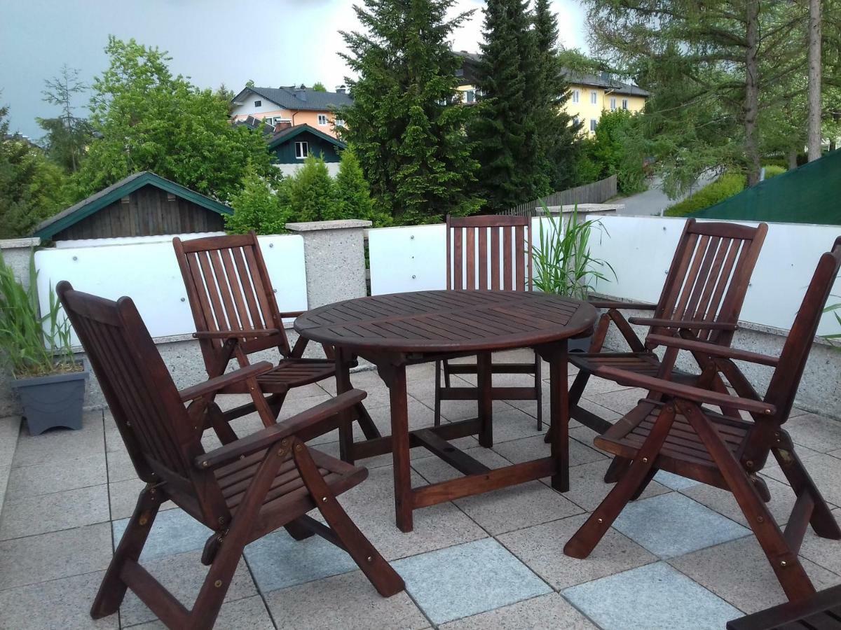 Ferienwohnung Wiesmuehlstrasse Henndorf am Wallersee Dış mekan fotoğraf