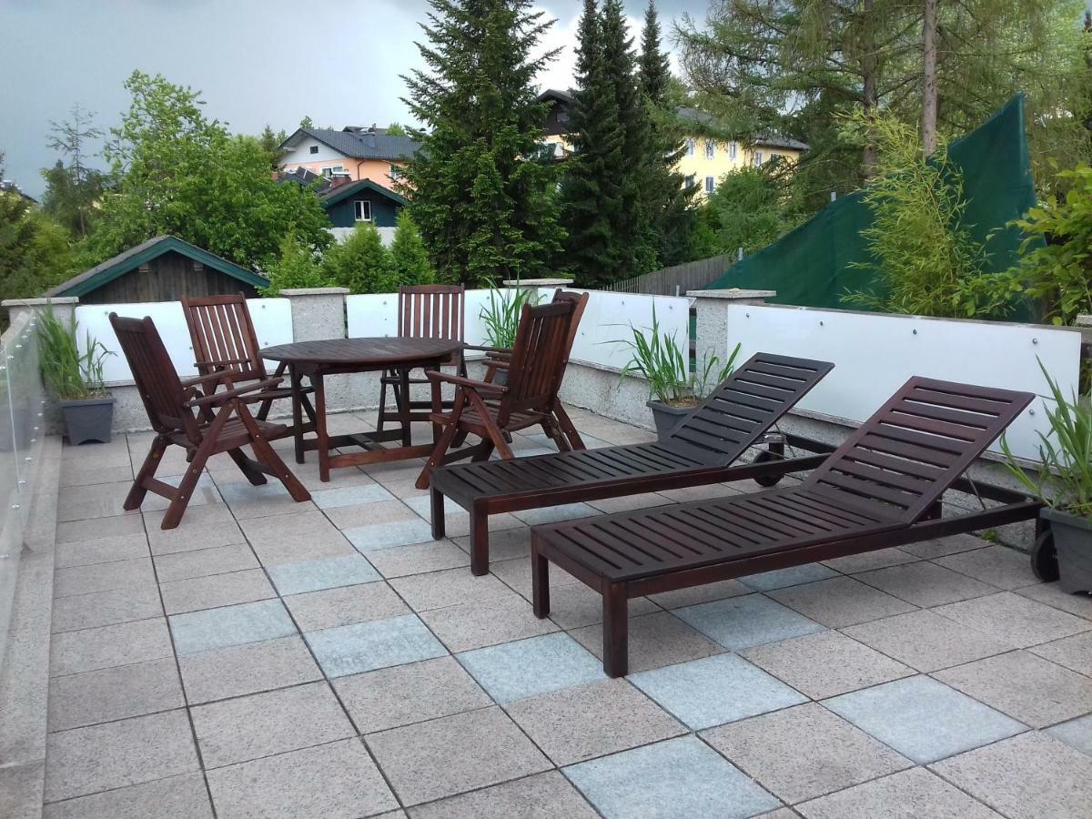 Ferienwohnung Wiesmuehlstrasse Henndorf am Wallersee Dış mekan fotoğraf