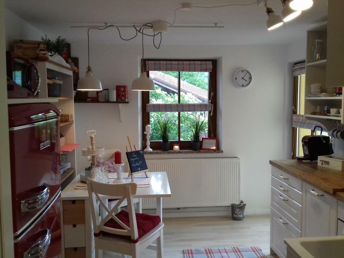 Ferienwohnung Wiesmuehlstrasse Henndorf am Wallersee Dış mekan fotoğraf